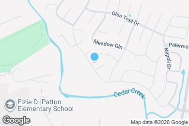 Map image of the property - 351 Park Glen Dr
