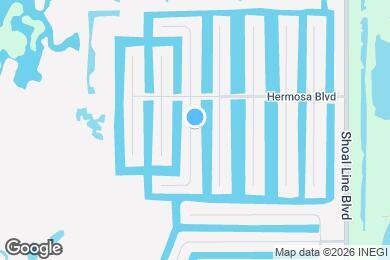Map image of the property - 3320 Gardenia Dr