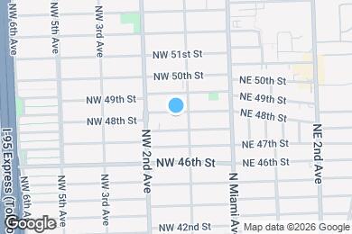 Map image of the property - 126 NW 48th St