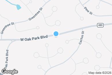 Map image of the property - 6340 W Oak Park Blvd