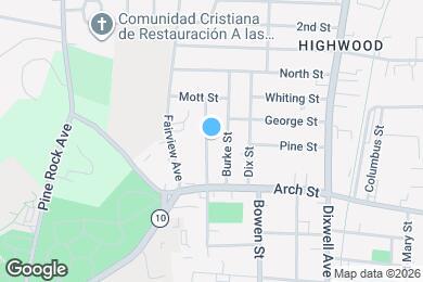 Map image of the property - 127 Warner St