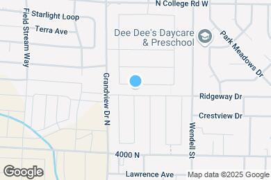 Map image of the property - 835 Shadowleaf Ave
