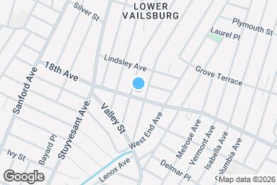 Map image of the property - 980 18th Ave