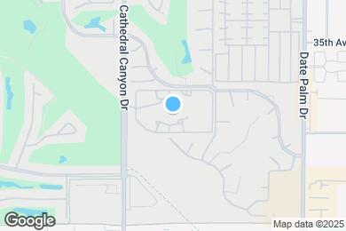 Map image of the property - 35200 Cathedral Canyon Dr