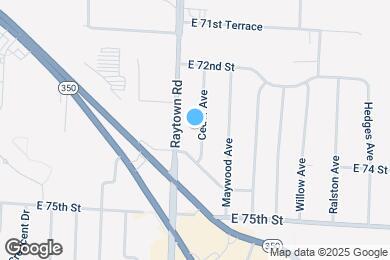 Map image of the property - 7312 Cedar Ave