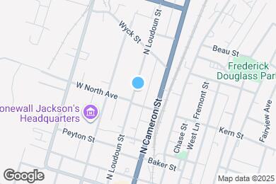 Map image of the property - 512 N Loudoun St