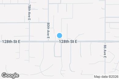 Map image of the property - 12726 81st Ave Ct E