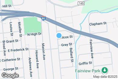 Map image of the property - 112 Bigelow St