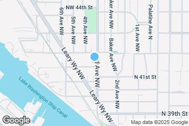 Map image of the property - 4105 3rd Ave NW