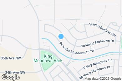 Map image of the property - 409 Peaceful Meadows Dr NE