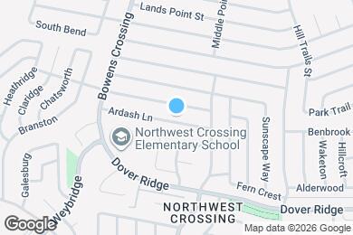 Map image of the property - 9831 Ardash Ln