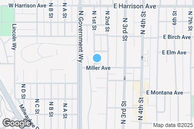 Map image of the property - 101 E Miller Ave