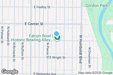 Map image of the property - 2612 N Fratney St