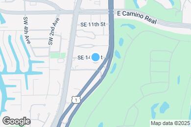 Map image of the property - 1401 S Federal Hwy