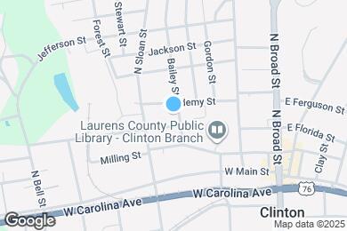 Map image of the property - 203 Bailey St