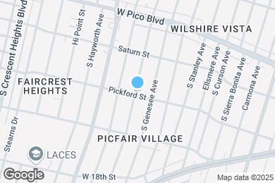 Map image of the property - 1570 S Ogden Dr