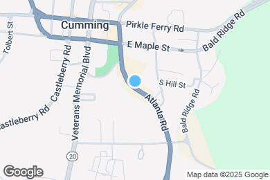 Map image of the property - 141 GA-141