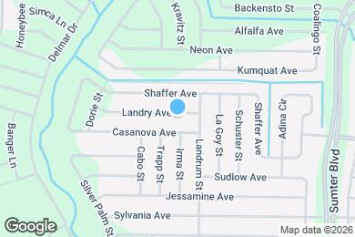 Map image of the property - 5569 Landry Ave