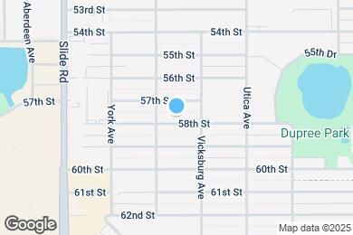 Map image of the property - 4912 58th St