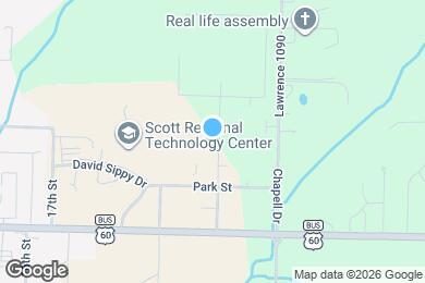 Map image of the property - Monett Meadows