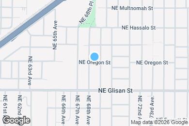 Map image of the property - 6864 Ne Oregon St