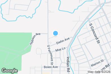 Map image of the property - 3603 Hobson Ave
