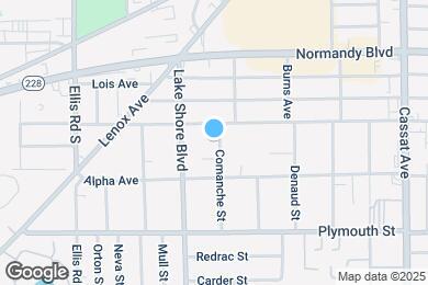 Map image of the property - 1120 Comanche St