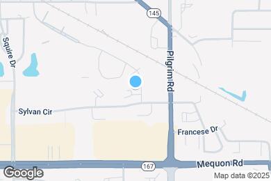 Map image of the property - W157N11455 Hilbert Ln