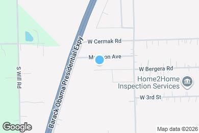Map image of the property - 1036 W Bergera Rd