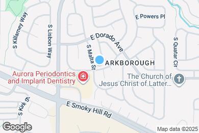 Map image of the property - 21173 E Ida Ave
