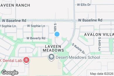 Map image of the property - 7805 S 68th Dr