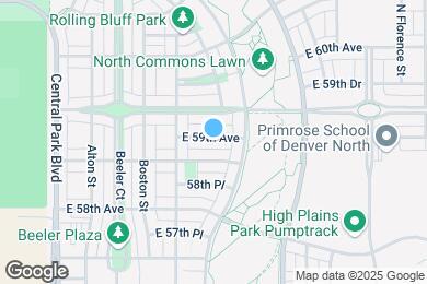 Map image of the property - 9416 E 59th Ave
