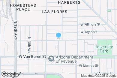 Map image of the property - 1610 W Polk St