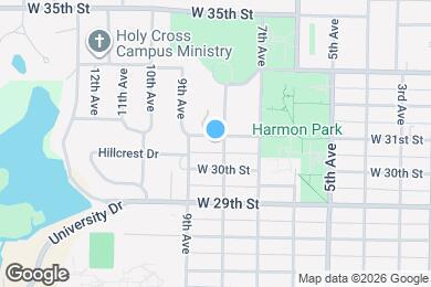 Map image of the property - 3016 8th Ave