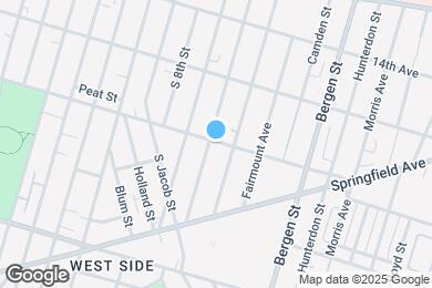 Map image of the property - 94 16th Ave