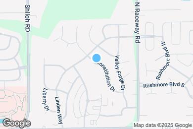 Map image of the property - 1284 Constitution Dr