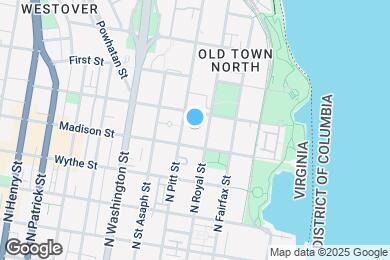 Map image of the property - 801 N Pitt St