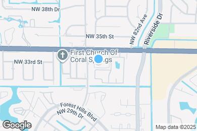 Map image of the property - 8406 W Sample Rd