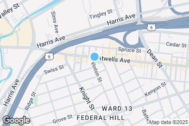 Map image of the property - 14 Vinton St