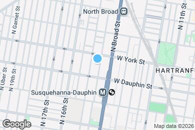 Map image of the property - 2334 N Carlisle St