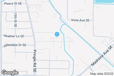 Map image of the property - 1647 Salishan St SE