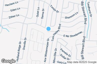 Map image of the property - 1361 E Nir Shreibman