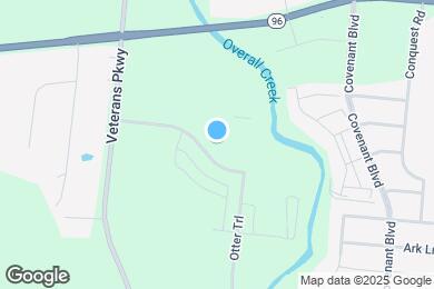 Map image of the property - Overall Creek