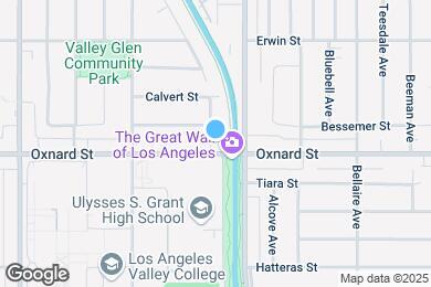 Map image of the property - 12931 Oxnard St