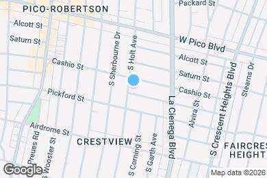 Map image of the property - 1514 S Holt Ave