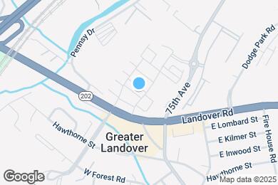 Map image of the property - 6939 Stoddert Ln