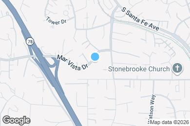 Map image of the property - 258 Mar Vista Dr