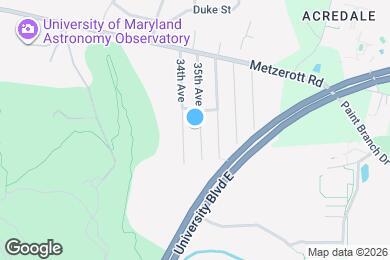 Map image of the property - 8702 35th Ave
