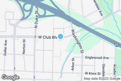 Map image of the property - 635 W Club Blvd