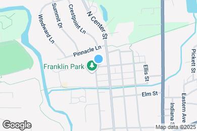 Map image of the property - 214 W North St